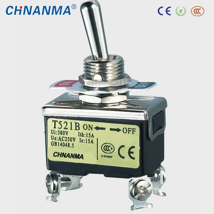 on-off 4p Mini Toggle Switch 3A 250VAC, 4-Way Rotary Switch