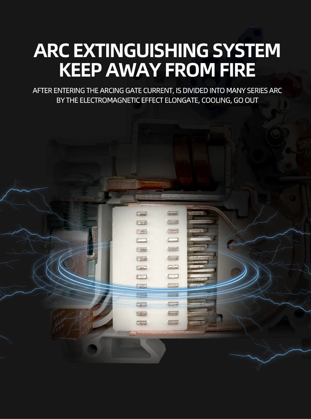 DC Mini Circuit Breakers 2p 800 Volt DC MCB for Safety Protection of Solar Panels