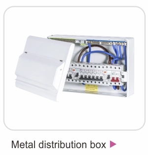 Distribution Box British Type Metal Consumer Units 4circuits