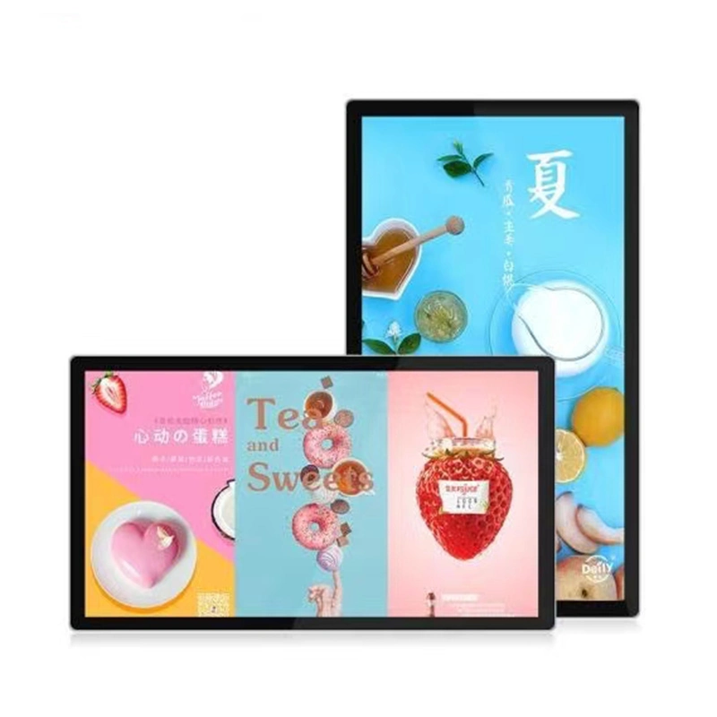 Custom Ultra Wide Wall Mounted Stretched Bar Icd Display Digital Signage and Displays Advertising Player Kiosk Screen