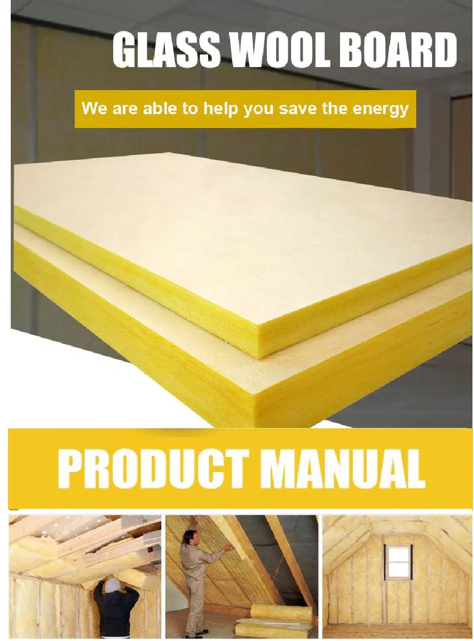 Ecoin High Density Heat Resistant Fiber Glass Wool Board