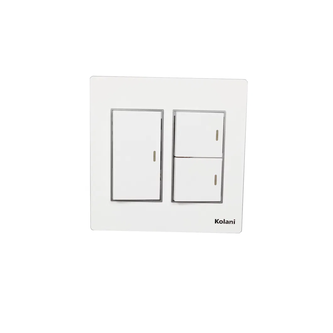 Home Automation Electrical Modern White Wall Power Switch for Lighting