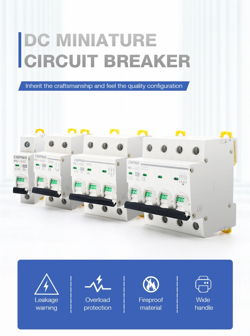 Electrical MCB Chnt Miniature Plastic Switch Controller Nxb-63 Small Circuit Breaker 10A 16A 20A 32A 63A Air Switch 1p 2p 3p 4p