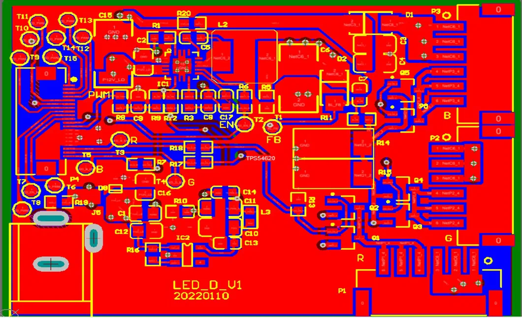 Icd Monitor Board Tablet Motherboard LED Strip Flexible Aluminum PCB Fabricator