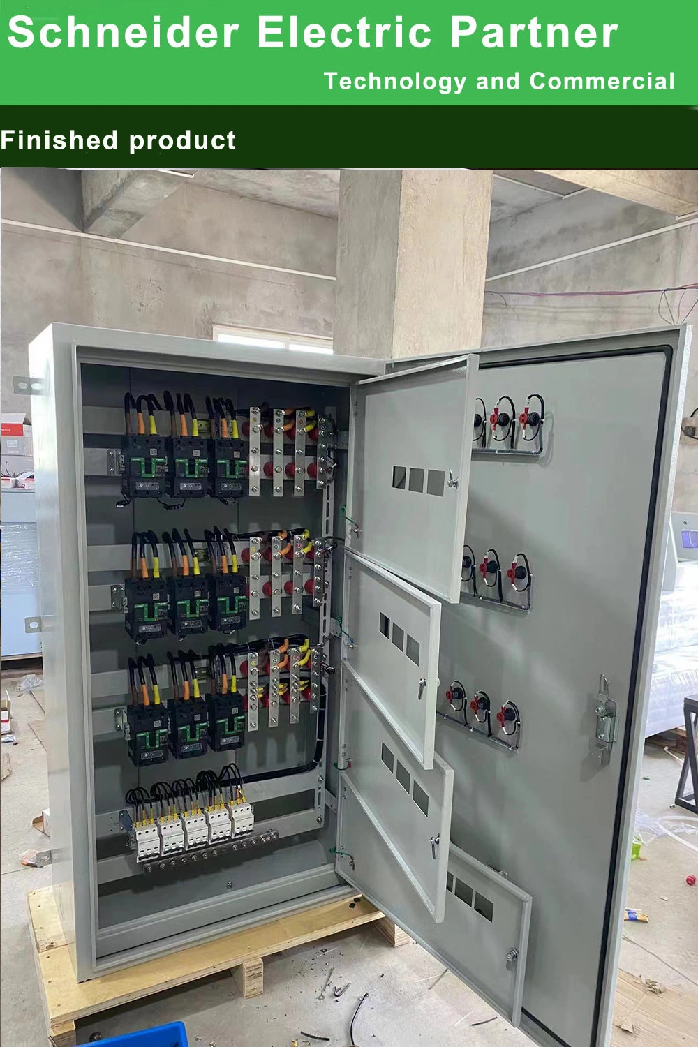 NEMA 3r 1600A Low Voltagew Switchgear outdoor Distribution Box Schneider Ns1600A MCCB