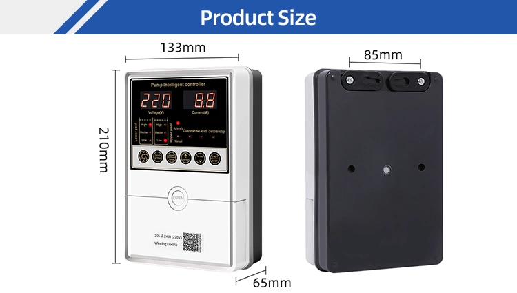 Home Single Phase Electronic Panel Controller for Submersible Pump