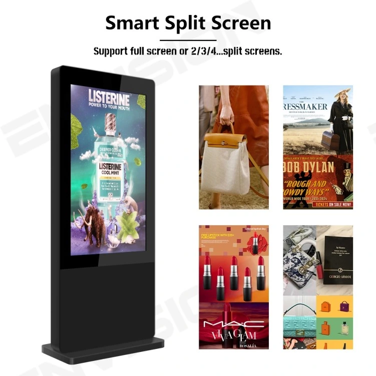 IP55 IP65 IP67 Touch Screen Outdoor Advertising Icd Display Digital Signage and Displays Waterproof Kiosk Totem Outdoor