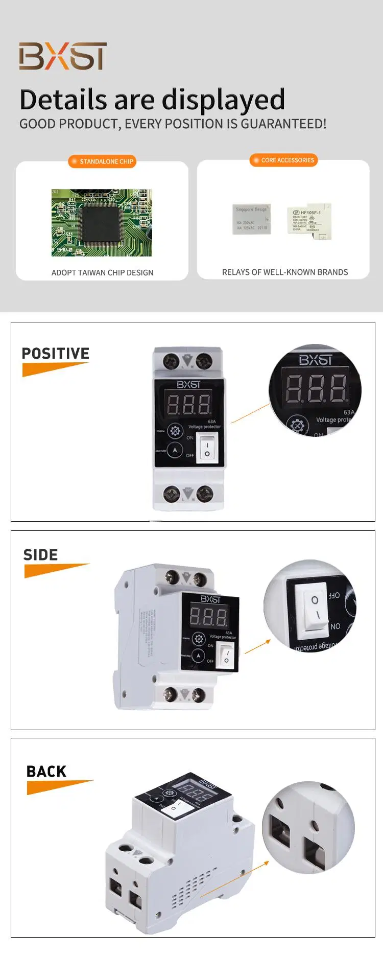 Bxst-V132 220V Electric Mini High Voltage Circuit Breaker for Home