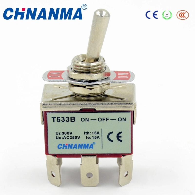 on-off 4p Mini Toggle Switch 3A 250VAC, 4-Way Rotary Switch