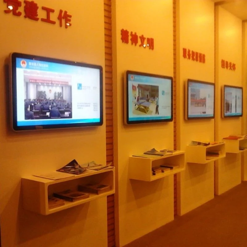 Custom Ultra Wide Wall Mounted Stretched Bar Icd Display Digital Signage and Displays Advertising Player Kiosk Screen