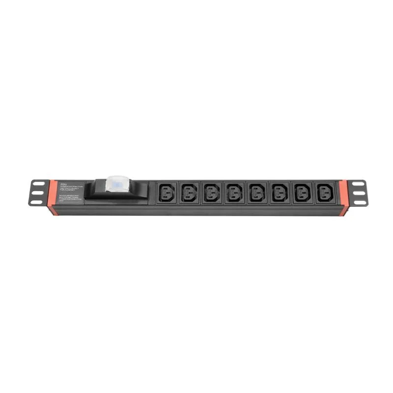 IEC C13 C19 Standard Basic PDU with SPD MCB Switch Module