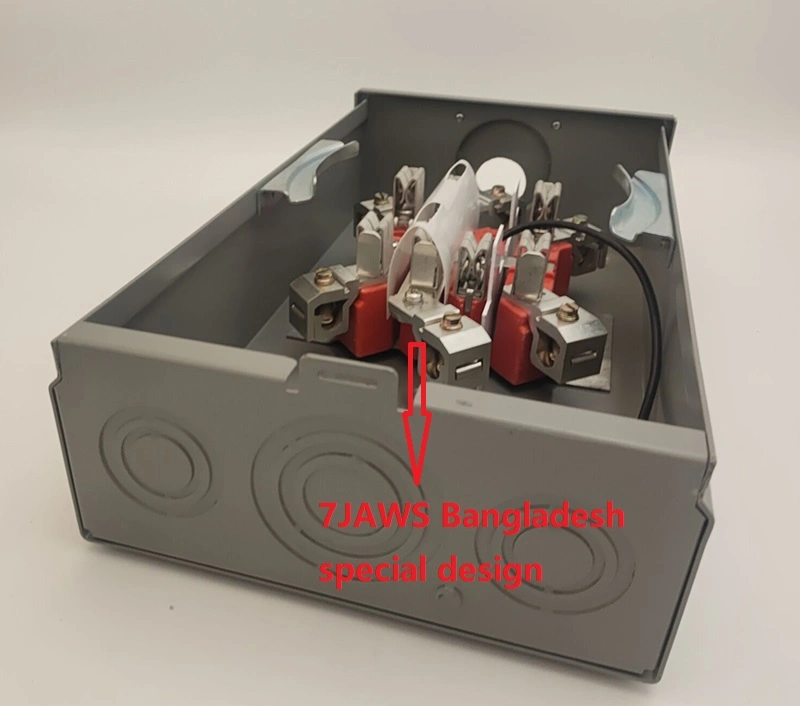 7jaws Meter Base Bangladesh Market with Ground Connector