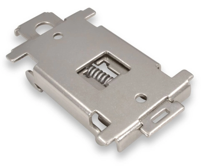 Metal Fabrication OEM Custom Precision Metal Stamping Steel DIN Rail Mounting Clips