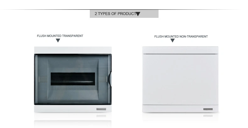 Flushing Mounted 16ways 20 Ways Single Row Distribution Board