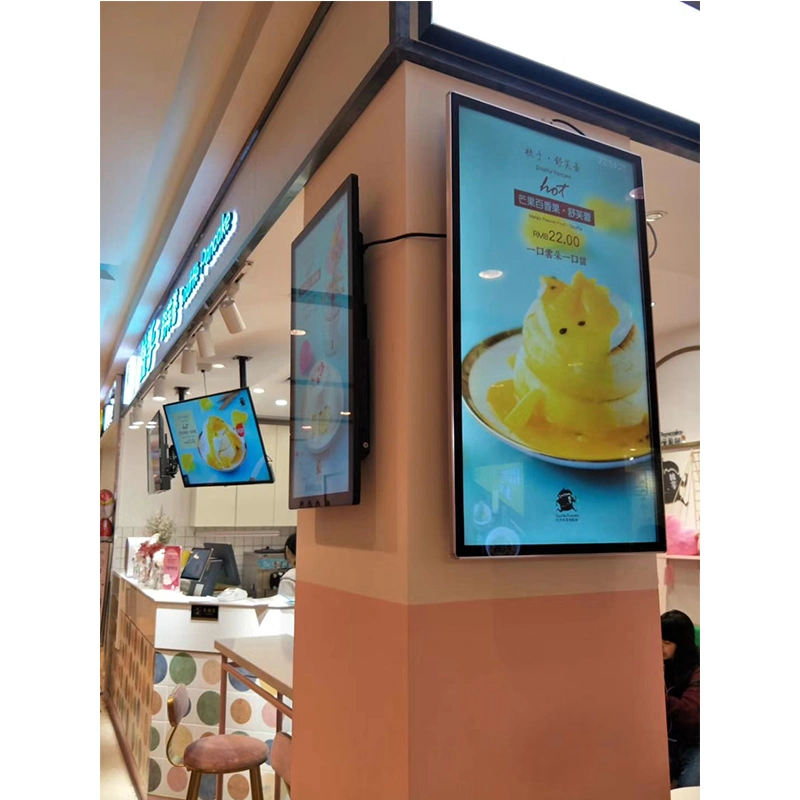 Custom Ultra Wide Wall Mounted Stretched Bar Icd Display Digital Signage and Displays Advertising Player Kiosk Screen