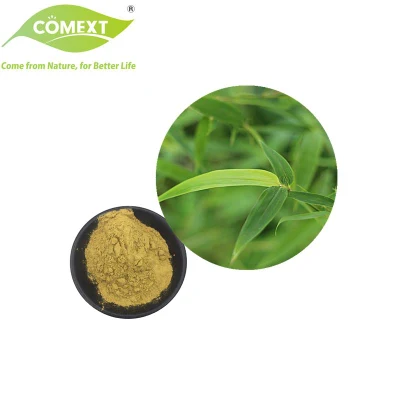 Comext ISO Halal Kosher Certificated Antioxidant Pure Natural 60% Silica Bamboo Leaf Extract for Healthcare Supplement