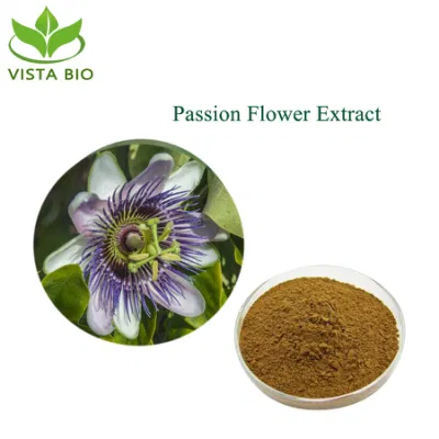 Wholesale Natural Passion Flower Extract 4: 1-20: 1 1%~3% Vitexin 2%~7% Flavones Passiflora Incarnata Extract