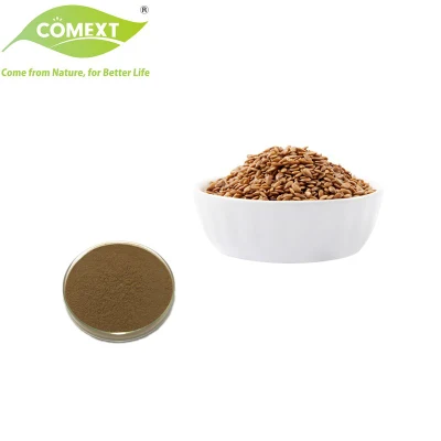 Comext Free Sample Factory Direct Flax Seed Extract 20% 40% Secoisolariciresinol Diglucoside Powder