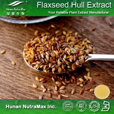 Flaxseed Hull Extract Powder 10%~80% Secoisolariciresinol Diglycoside
