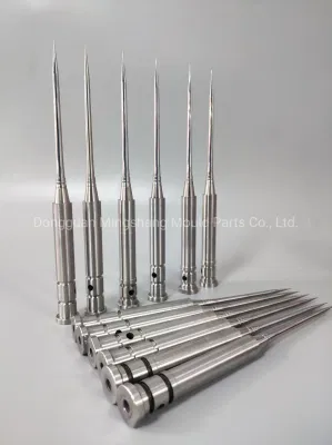 M340/S136/Stavax/Dac/1.2344 Micropipette Tips Mold Core Pins for Medical Treatment