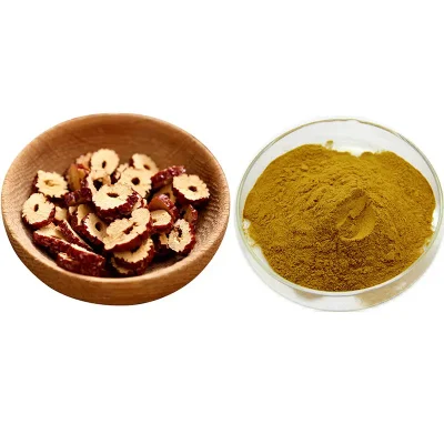 E. K Herb 100% Natural Semen Ziziphi Spinosae Capsule Ziziphus Jujuba Mill Seeds Polvo Spine Date Seed Extract Powder with 10%-50% Polysaccharides &amp; Jujuboside