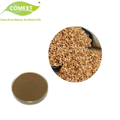 Comext Free Sample Factory Direct Flax Seed Extract 20% 40% Secoisolariciresinol Diglucoside Powder