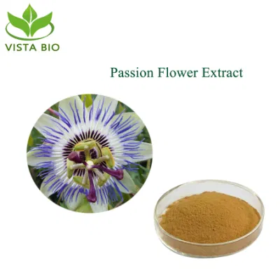 Wholesale Natural Passion Flower Extract 4: 1-20: 1 1%~3% Vitexin 2%~7% Flavones Passiflora Incarnata Extract