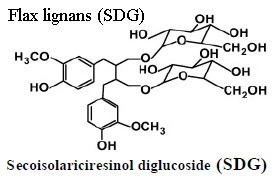 70% Flax Lignans /Secoisolariciresinol Diglucoside (SDG) Flax Seed Extract