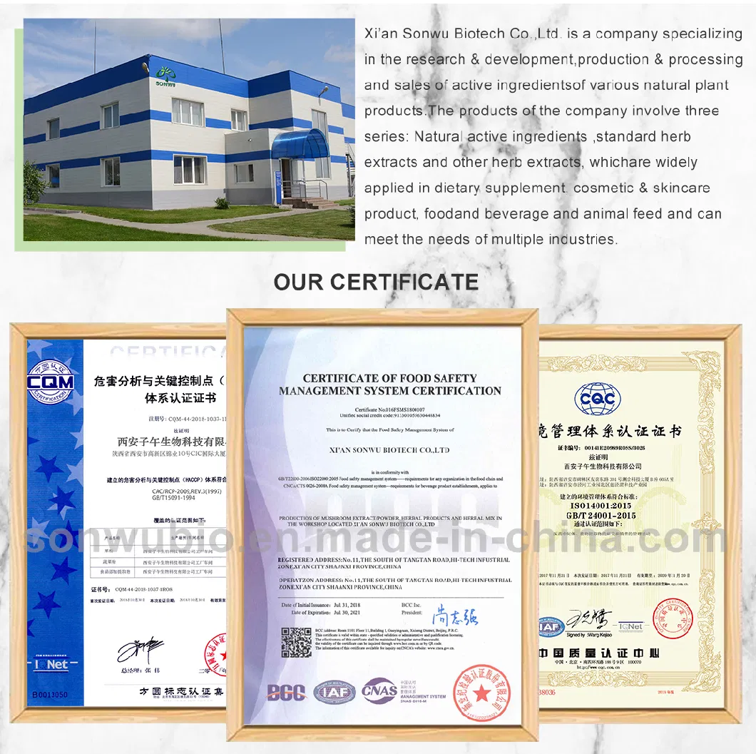 Sonwu Supply CAS 574-12-9 Soy Extract Soy Isoflavone