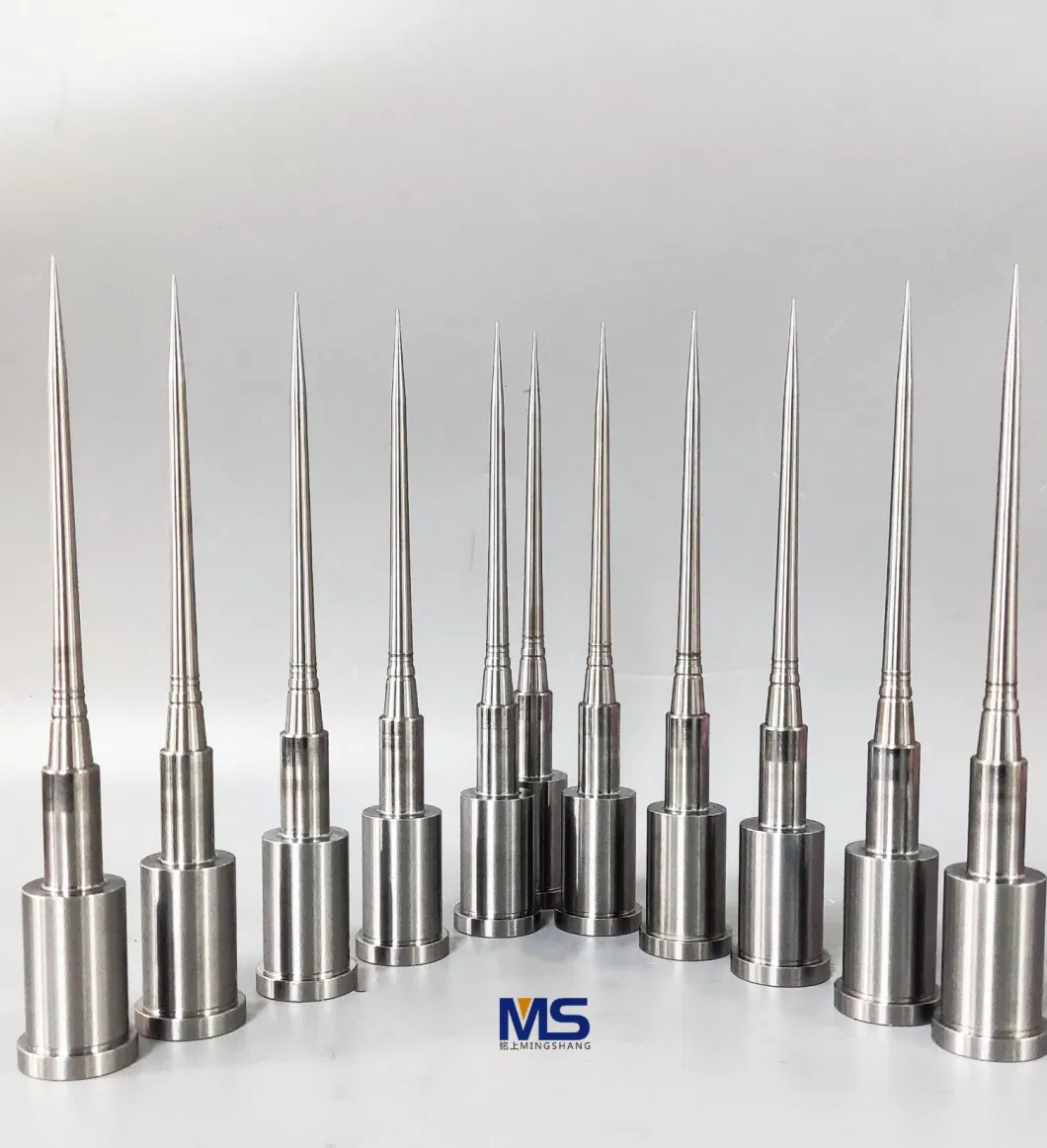 M340/S136/Stavax/Dac/1.2344 Micropipette Tips Mold Core Pins for Medical Treatment