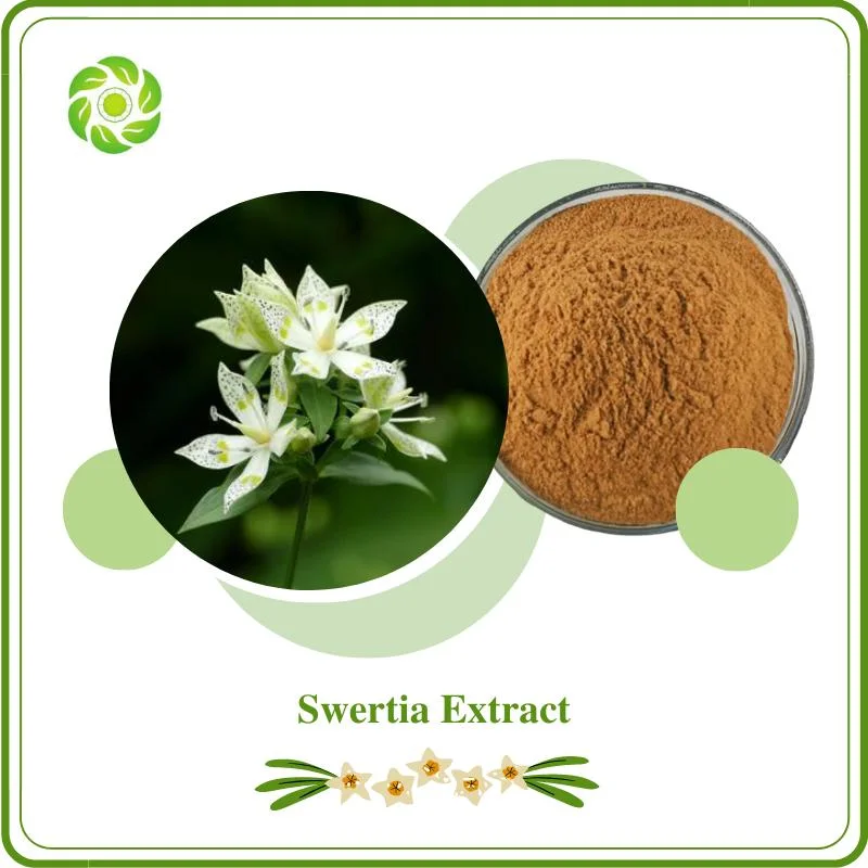 100% Natural Herb Swertia Extract Swertiamarin 30%-95% Antioxidant Antibacterial Anti-Inflammatory Anti-Cancer Enhance Immunity