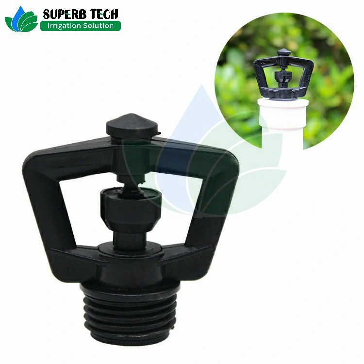 360degree Rotating Sprinkling Water Plastic Micro Sprinkler for Garden Drip Irrigation System