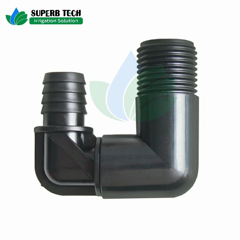 Plastic Male Thread Swing Joint Pop up Sprinkler Connector Garden Irrigation Fitting