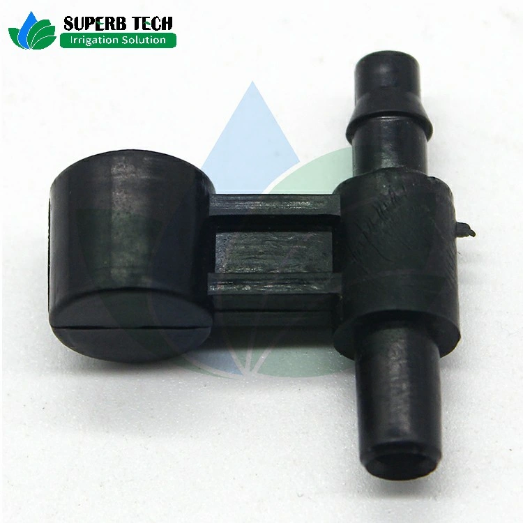 Tee Type Barbed Plastic Holder Support for Micro Sprinkler Irrigation