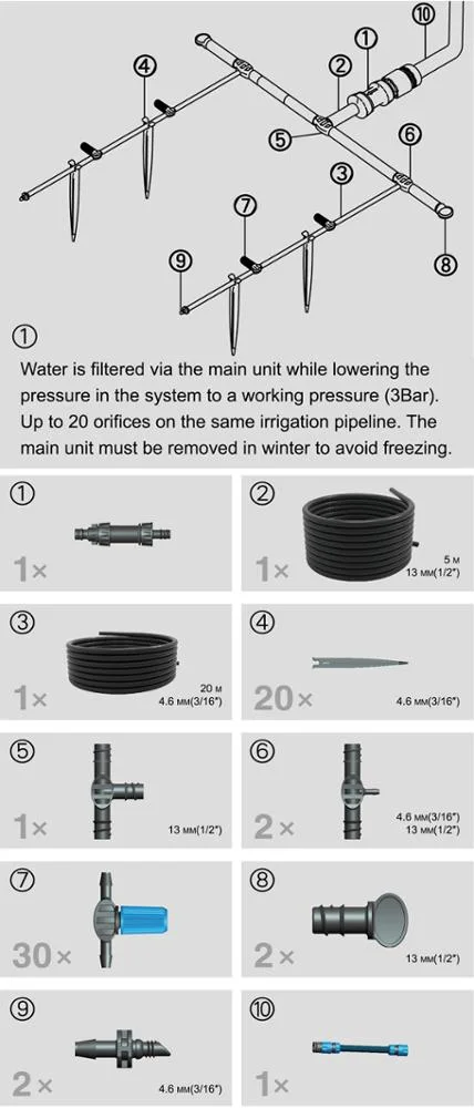 Top Sellers Seesa Brand Micro Drip Irrigation