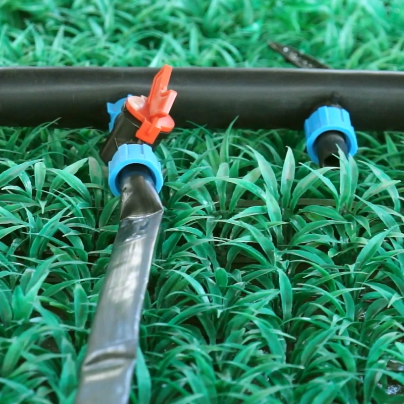 Micro Irrigation Supplies PE Pipe Bypass with Lock for Drip Irrigation Fittings