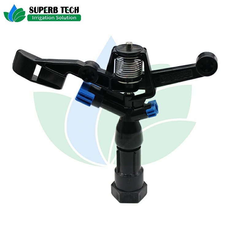 Plastic Impact Sprinkler 3/4inch Internal Thread 360 Degree Automatic Rotating Sprayer