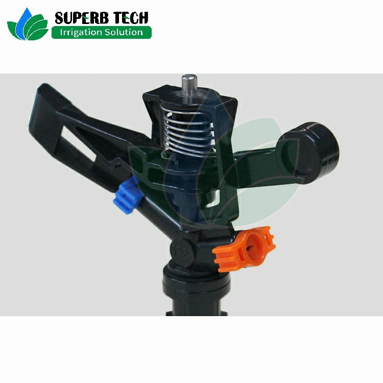 1/2 Inch Rotating Sprinkler Male Thread Impact Sprinkler with Spring