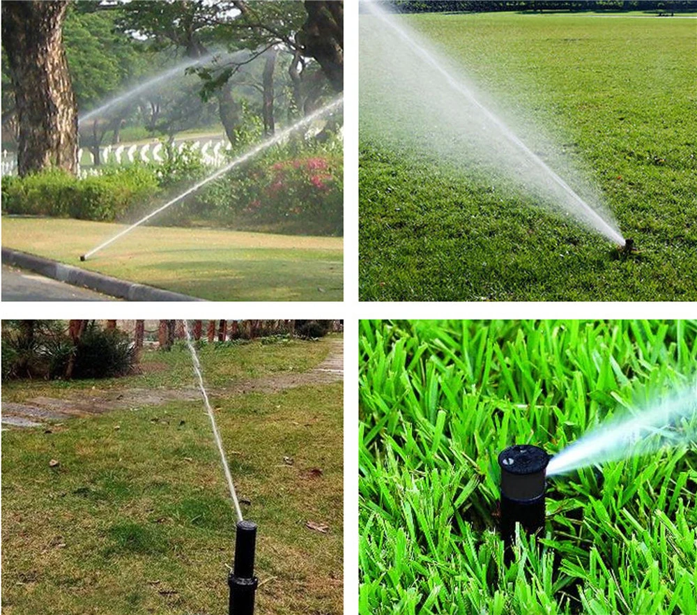 Garden 3/4 Inch Female Thread 40~360 Degree Adjustable Pop up Sprinkler Gear Drive Lawn Irrigation Sprinkler