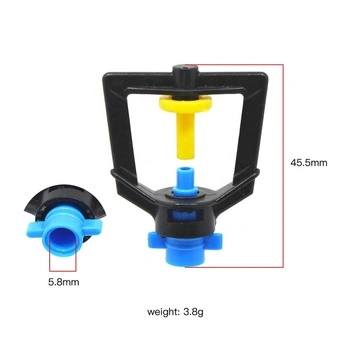 Irrigation System Tool Rotary Micro Sprinkler for Rain Guns Sprinkler