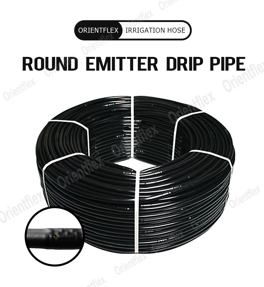 Inline Drip Water Irrigation Tubing for Flower Beds Raised Beds