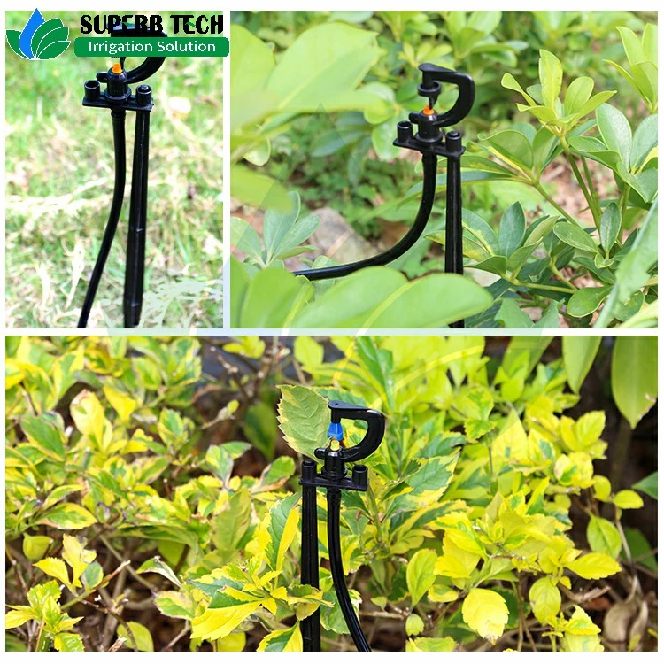 Greenhouse Irrigation Micro Sprinkler Fitting Plastic Sprayer Stake