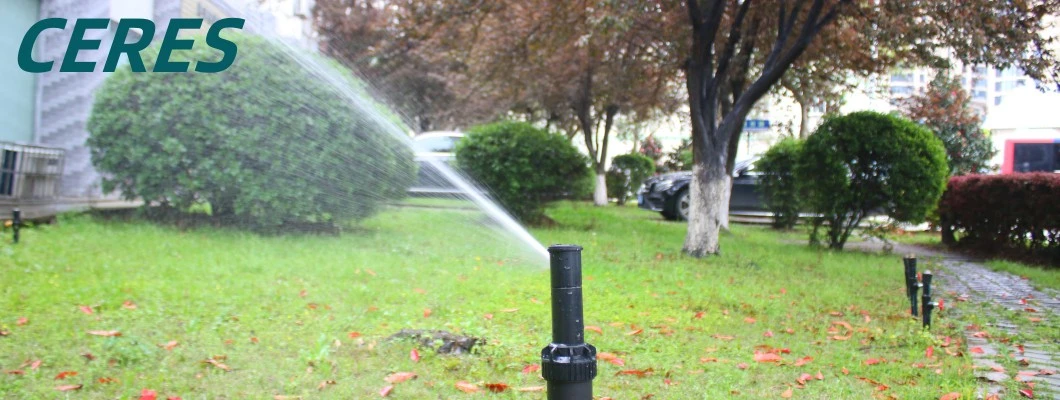 Garden Irrigation Plastic Pop up Rotor Sprinkler with Nozzle Set for Irrigation System