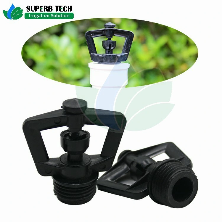 360degree Rotating Sprinkling Water Plastic Micro Sprinkler for Garden Drip Irrigation System