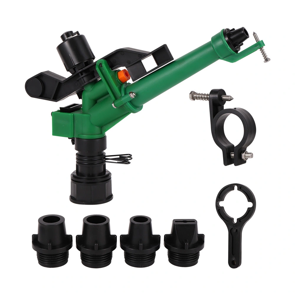 Adjustable 1.5 Inch Farm Agriculture Lawn Irrigation Long Distance Rocker Impact Sprinkler