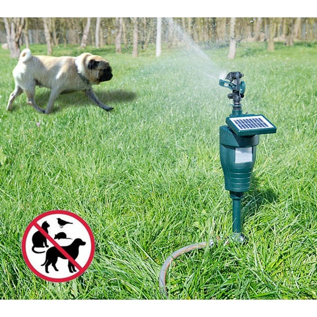 Motion Activated Powerful Jet Spray Sprinkler Pest Repeller