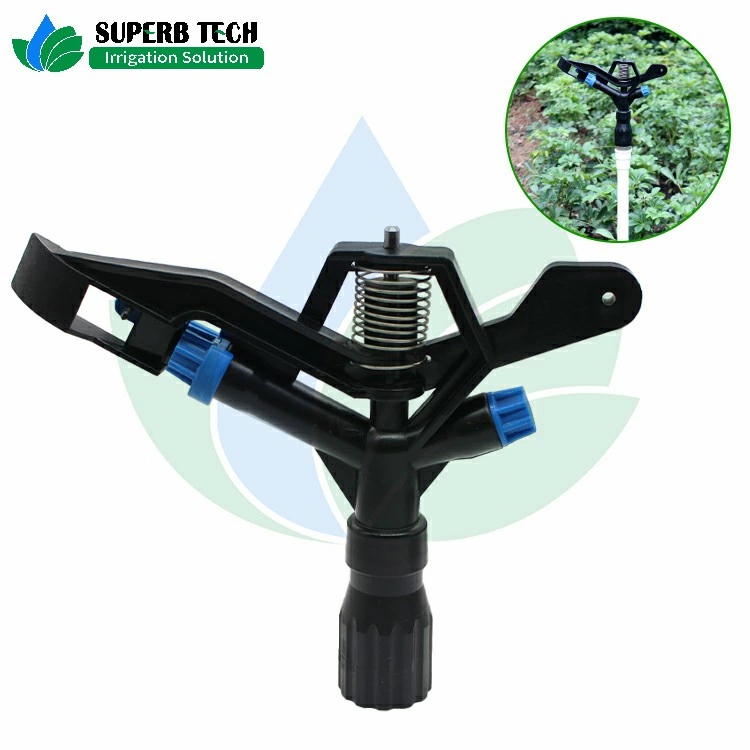 Female Thread Impact Rotating Sprinkler for Agricultural Irrigation