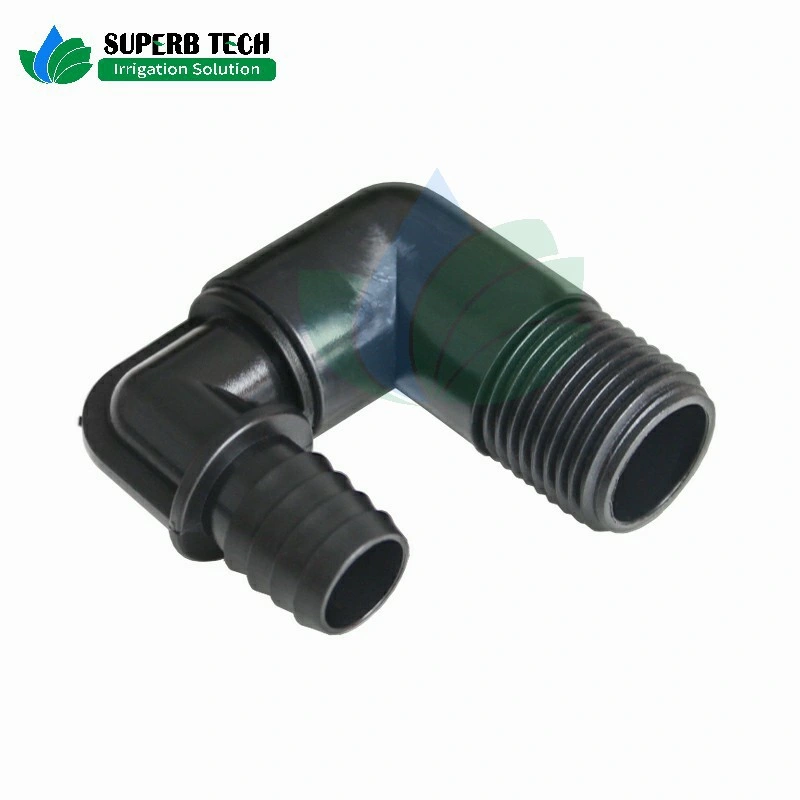 Plastic Male Thread Swing Joint Pop up Sprinkler Connector Garden Irrigation Fitting