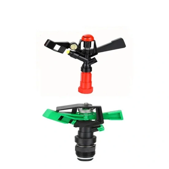 Garden Watering System Plastic 360 Degrees Impact Spray Nozzle