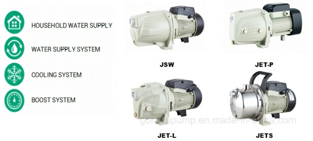 Garden Copper Wire Self-Priming Jet Pump with Auto Spare Part